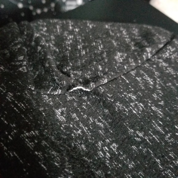 W5 charcoal bell sleeve ruffled long sleeve top S - Picture 7 of 12